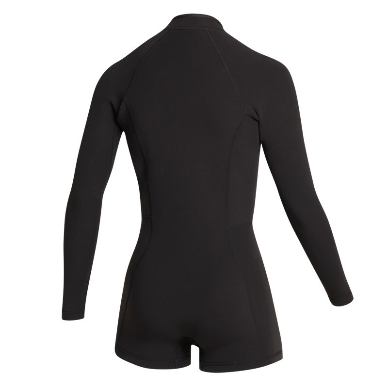 Load image into Gallery viewer, Lunar Longarm Shorty 2/2mm Fzip Women - 2026 - Black
