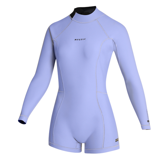 Lunar Longarm Shorty 2/2mm Bzip Women - 2026 - Iris Blue