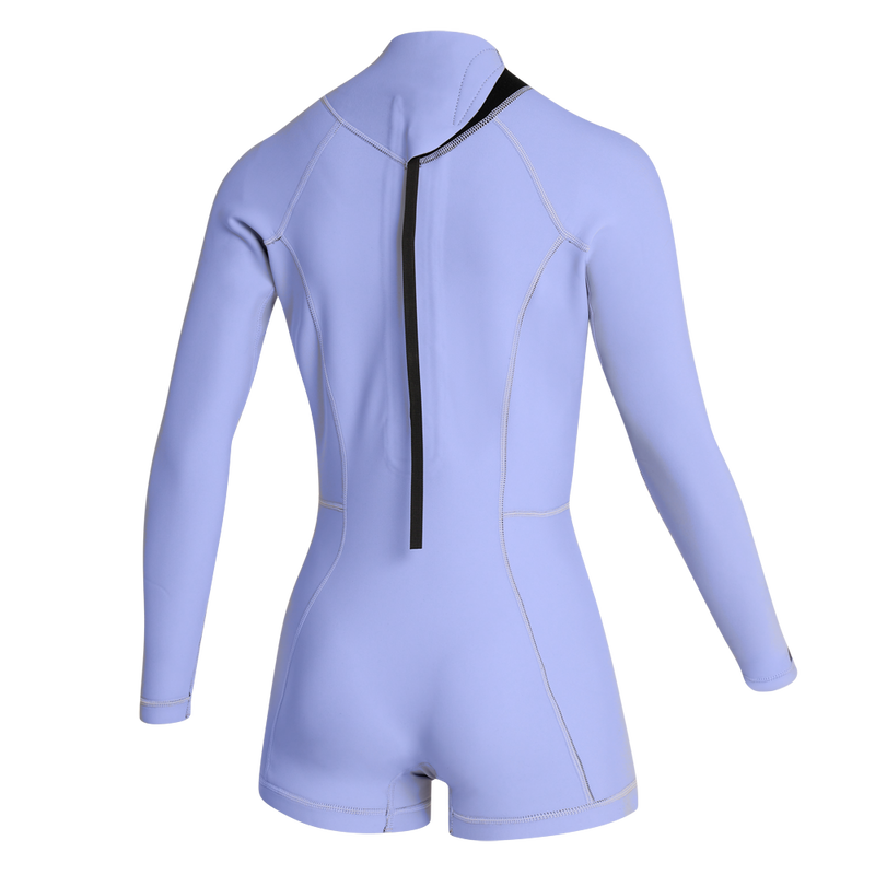 Load image into Gallery viewer, Lunar Longarm Shorty 2/2mm Bzip Women - 2026 - Iris Blue
