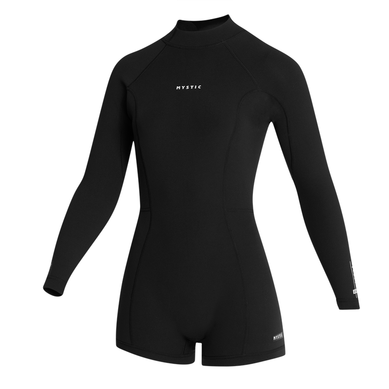 Load image into Gallery viewer, Lunar Longarm Shorty 2/2mm Bzip Women - 2026 - Black
