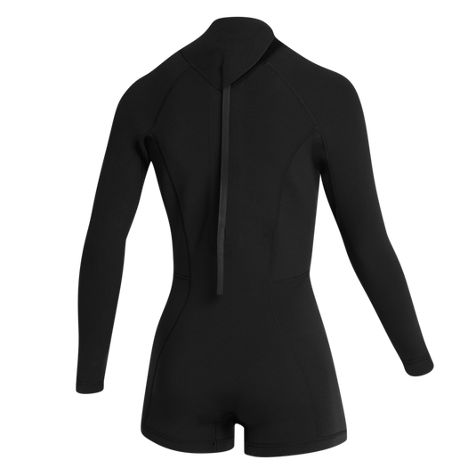 Lunar Longarm Shorty 2/2mm Bzip Women - 2026 - Black