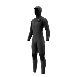 Motion Hooded Fullsuit 5/3mm Fzip - Black - 2027