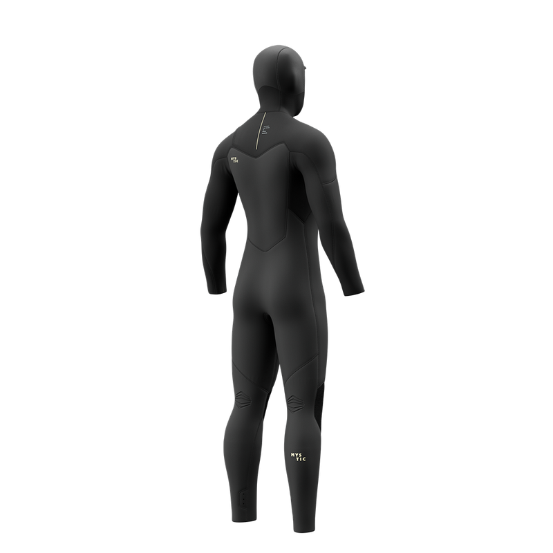 Load image into Gallery viewer, Motion Hooded Fullsuit 5/3mm Fzip - Black - 2027
