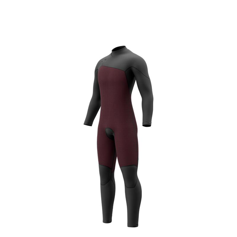 Load image into Gallery viewer, Motion Fullsuit 4/3mm Fzip - Black - 2027
