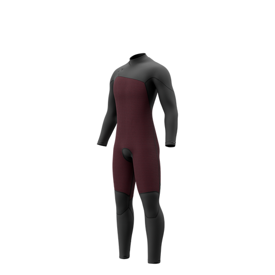 Motion Fullsuit 4/3mm Fzip - Black - 2027