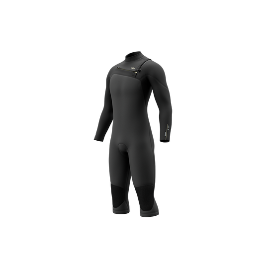 Motion Longarm Shortleg 4/3mm Fzip - Black - 2027