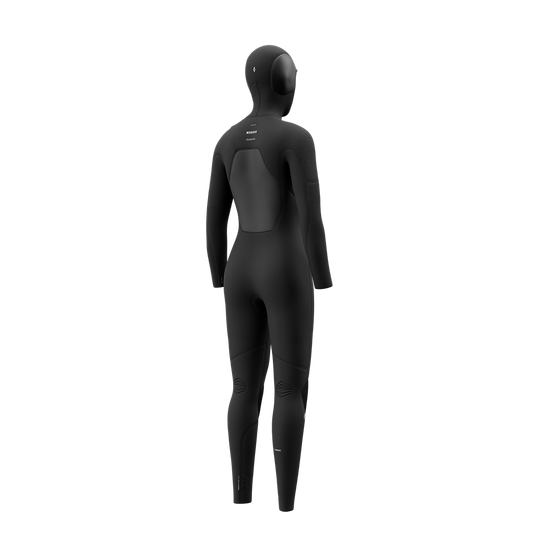 Gem Fullsuit 6/4/3mm Hooded Fzip - Black - 2027