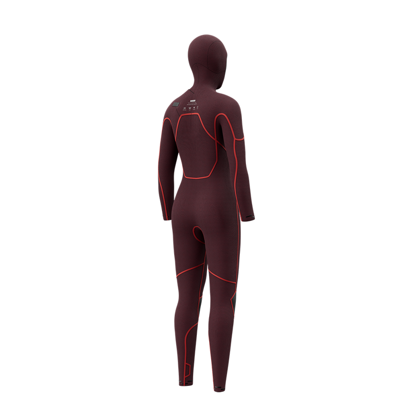 Load image into Gallery viewer, Gem Fullsuit 6/4/3mm Hooded Fzip - Black - 2027
