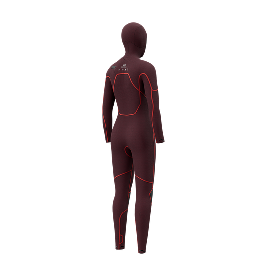 Gem Fullsuit 6/4/3mm Hooded Fzip - Black - 2027