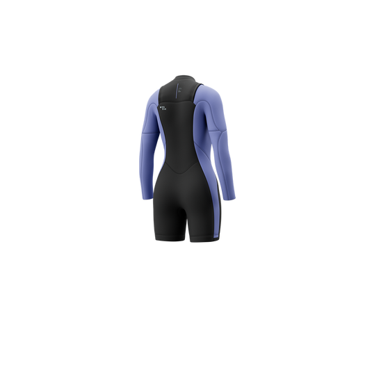 Haven Longarm Shorty 3/2mm Double Fzip Women - Iris Blue  - 2027