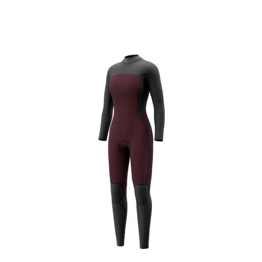 Haven Fullsuit 3/2mm Double Fzip Women - Iris Blue  - 2027