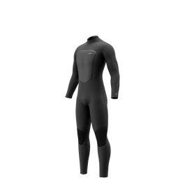 Majestic Fullsuit 4/3mm Bzip - Black - 2027
