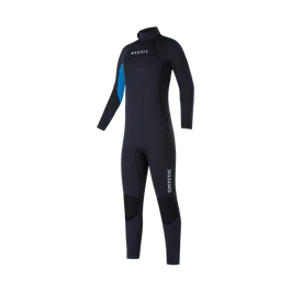 Star 5/4mm Fullsuit Back Zip Kids - Black/Blue - 2025