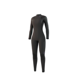 Jayde Fullsuit 4/3mm Double Front Zip - Black - 2025