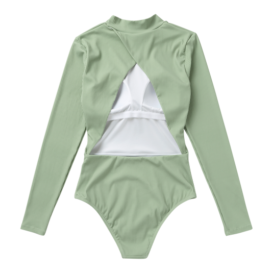 Sofi Open Back One Piece Women - Sage Green - 2027