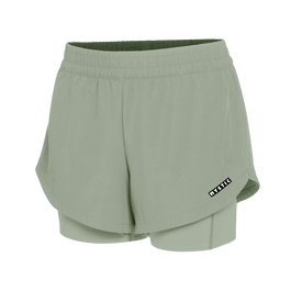 Ida Lined Sport Shorts Women - Sage Green - 2027
