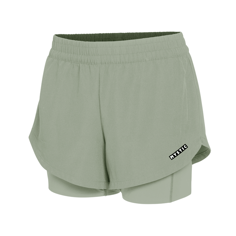 Load image into Gallery viewer, Ida Lined Sport Shorts Women - Sage Green - 2027

