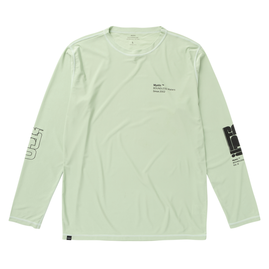 Boarding L/S Rashvest - Sage green - 2027