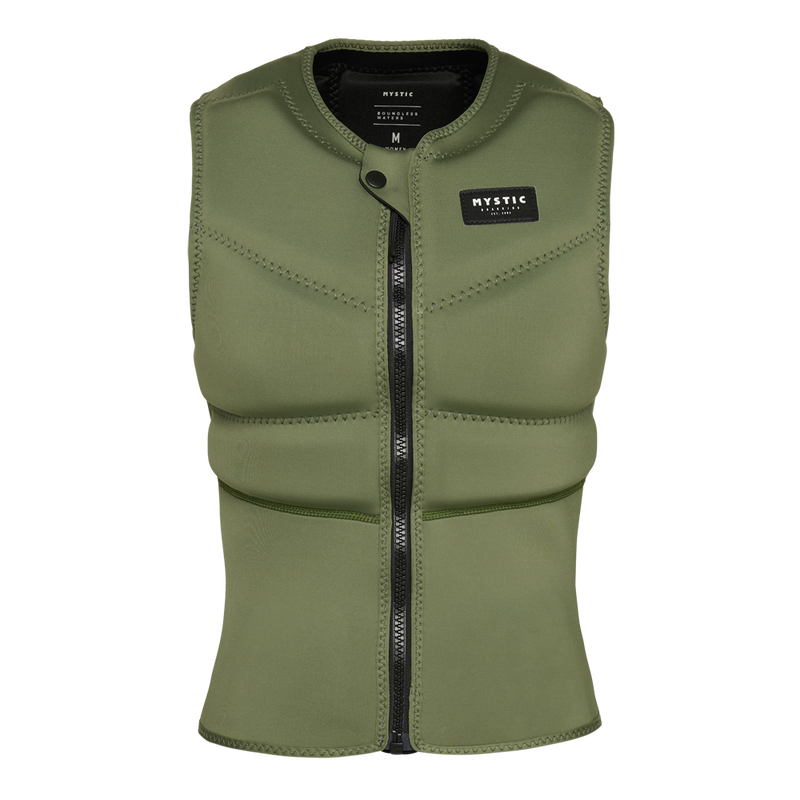 Load image into Gallery viewer, Star Kite Impact Vest Fzip Women - 2026 - Olive Green
