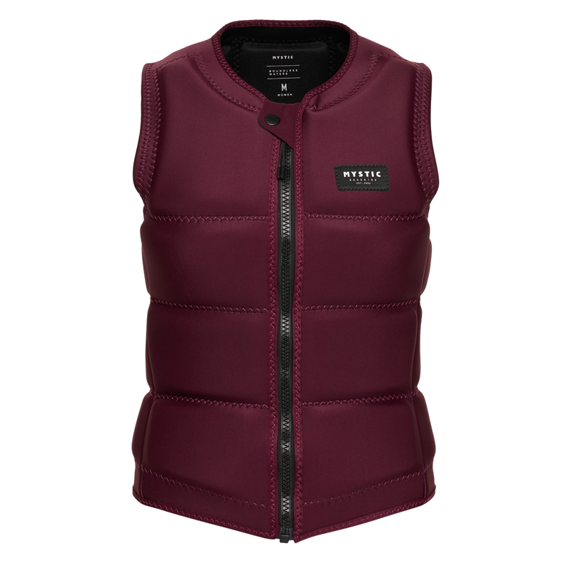 Load image into Gallery viewer, Star Impact Vest Fzip Wake Women - 2026 - Oxblood Red
