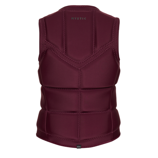 Star Impact Vest Fzip Wake Women - 2026 - Oxblood Red