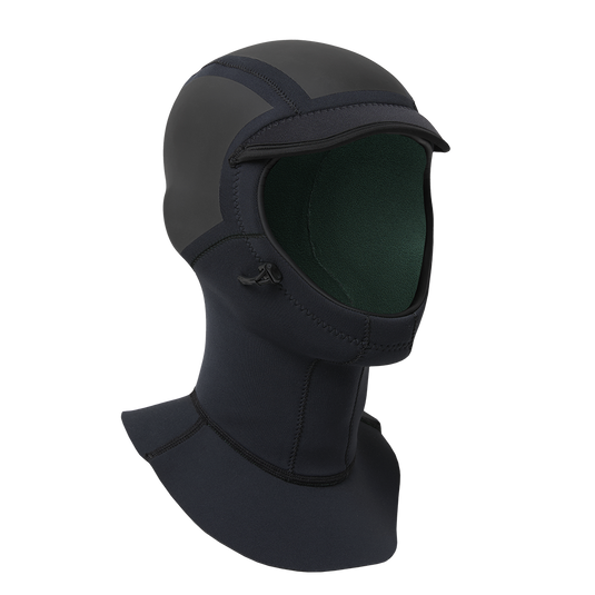 3mm Evolve Hood  - Black - 2027