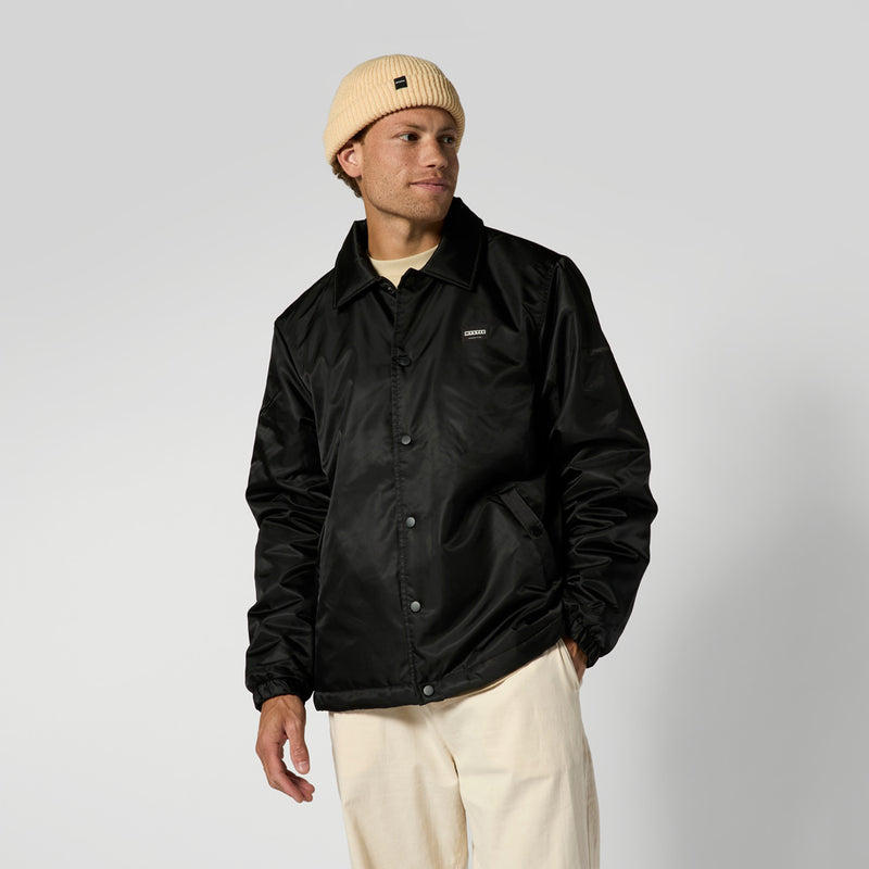 Load image into Gallery viewer, Coach Jacket - Black - 2027

