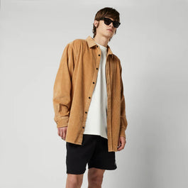Corduroy Shirt - Slate Brown - 2025