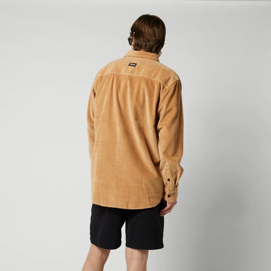 Corduroy Shirt - Slate Brown - 2025