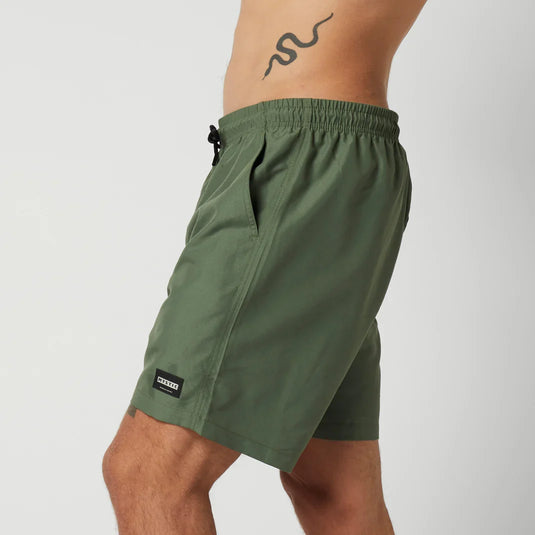 Brand Swim Boardshort - Dark Olive - 2023