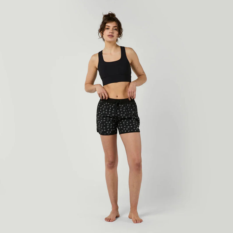 Load image into Gallery viewer, Tora Boardshort Women - Black - 2025
