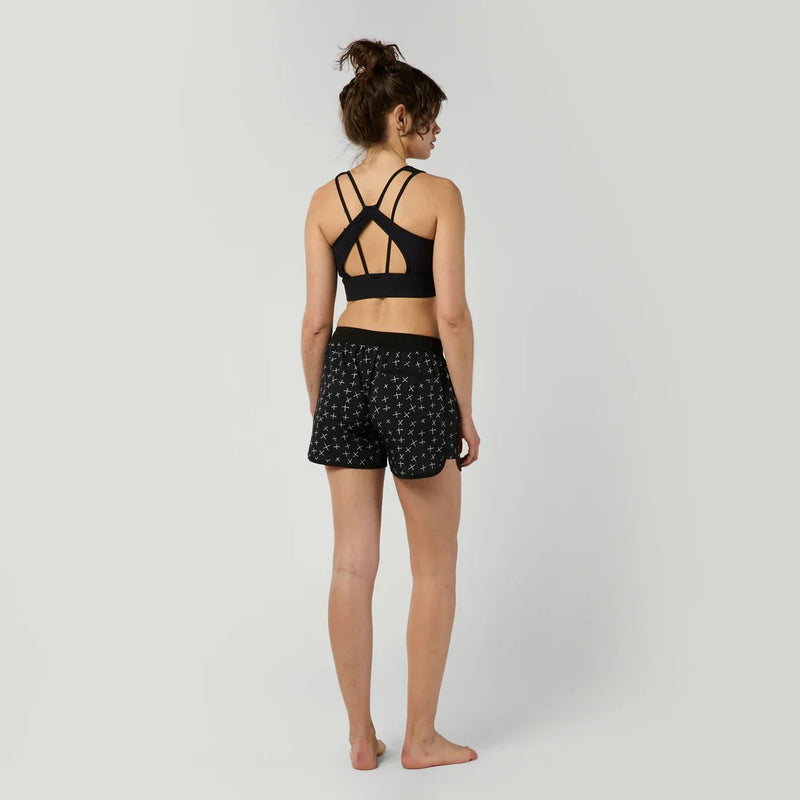 Load image into Gallery viewer, Tora Boardshort Women - Black - 2025
