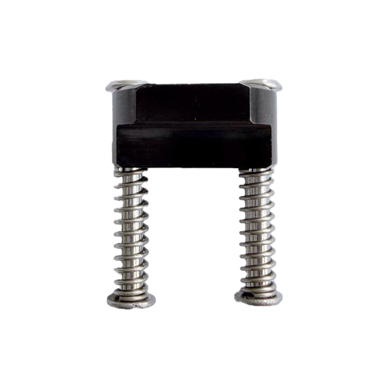 Load image into Gallery viewer, Spring Nuts M8 Ti - Black - 2027

