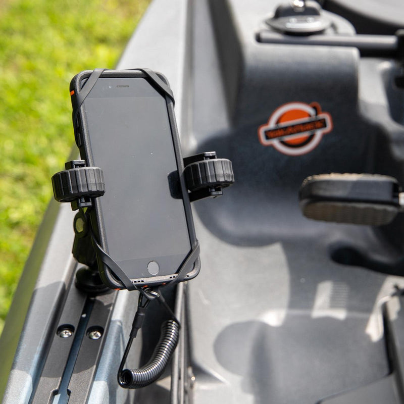 Load image into Gallery viewer, YakAttack - RotoGrip Phone Holder with 1&quot; Screwball Track Mount YakAttack
