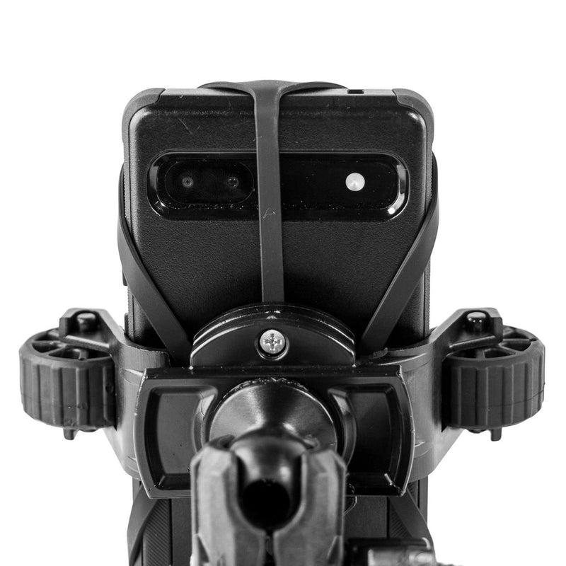 Load image into Gallery viewer, YakAttack - RotoGrip Phone Holder with 1&quot; Screwball Track Mount YakAttack
