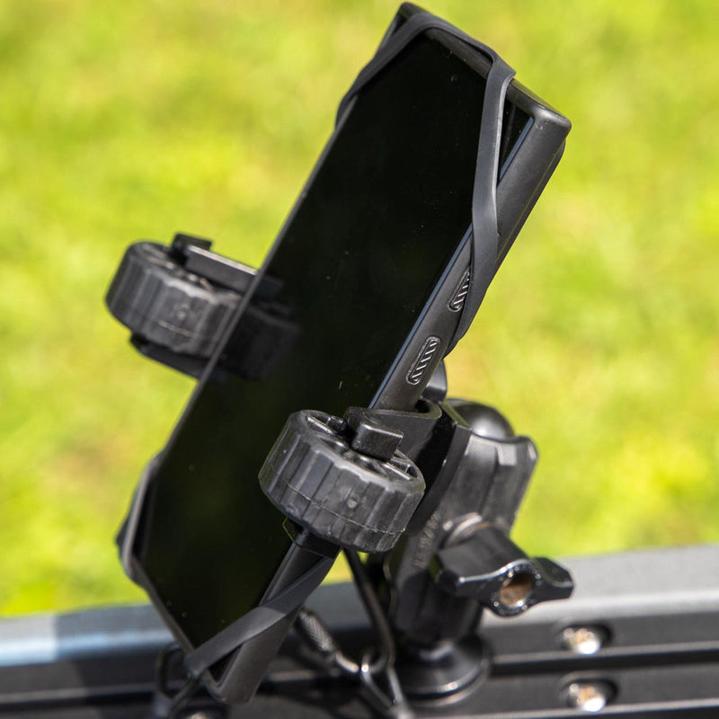 Load image into Gallery viewer, YakAttack - RotoGrip Phone Holder with 1&quot; Screwball Track Mount YakAttack
