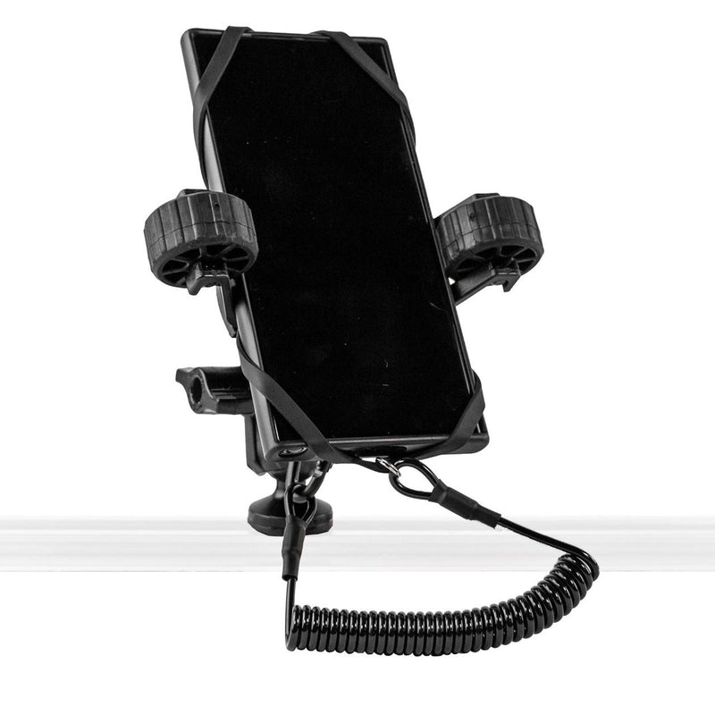 Load image into Gallery viewer, YakAttack - RotoGrip Phone Holder with 1&quot; Screwball Track Mount YakAttack
