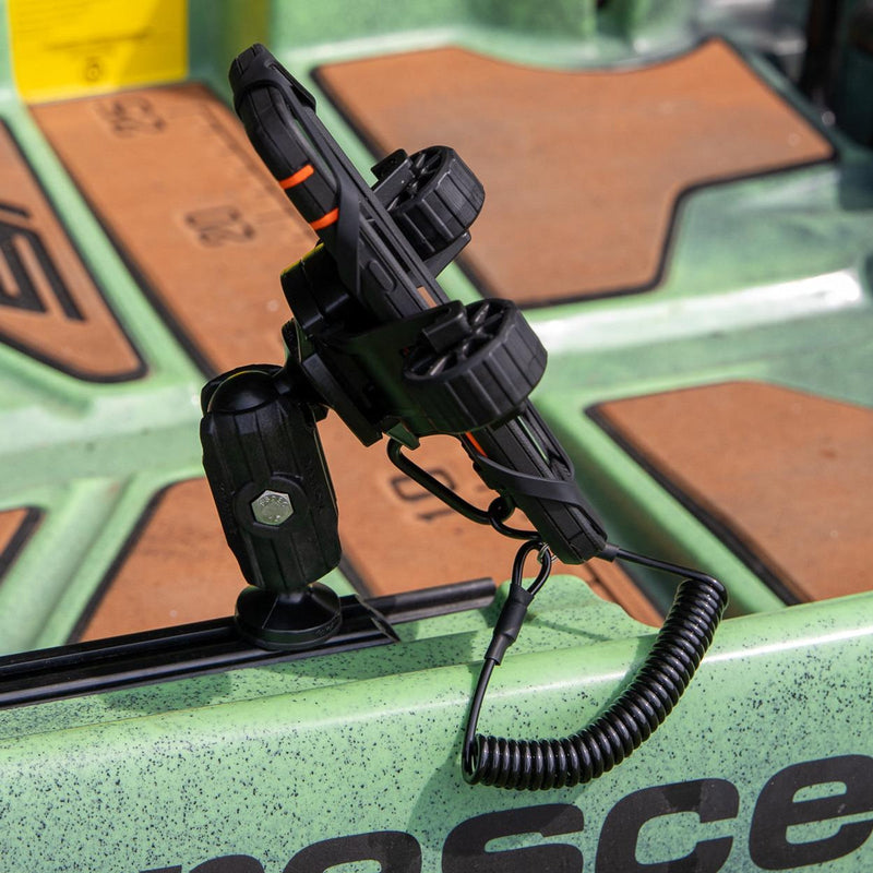 Load image into Gallery viewer, YakAttack - RotoGrip Phone Holder with 1&quot; Screwball Track Mount YakAttack

