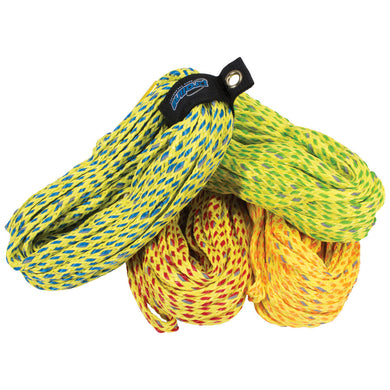 Safety Tube Rope - 2 Rider - 60ft - Orange/Yellow