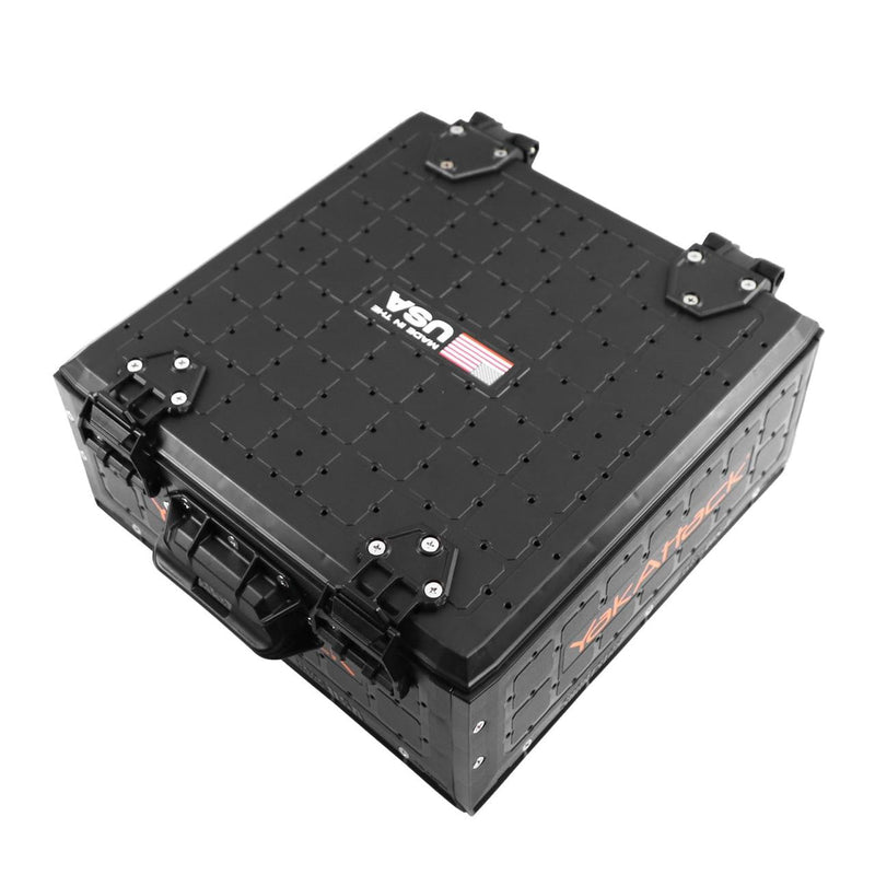 Load image into Gallery viewer, 13 x 13 ShortStak SOLO Storage Box - Black YakAttack
