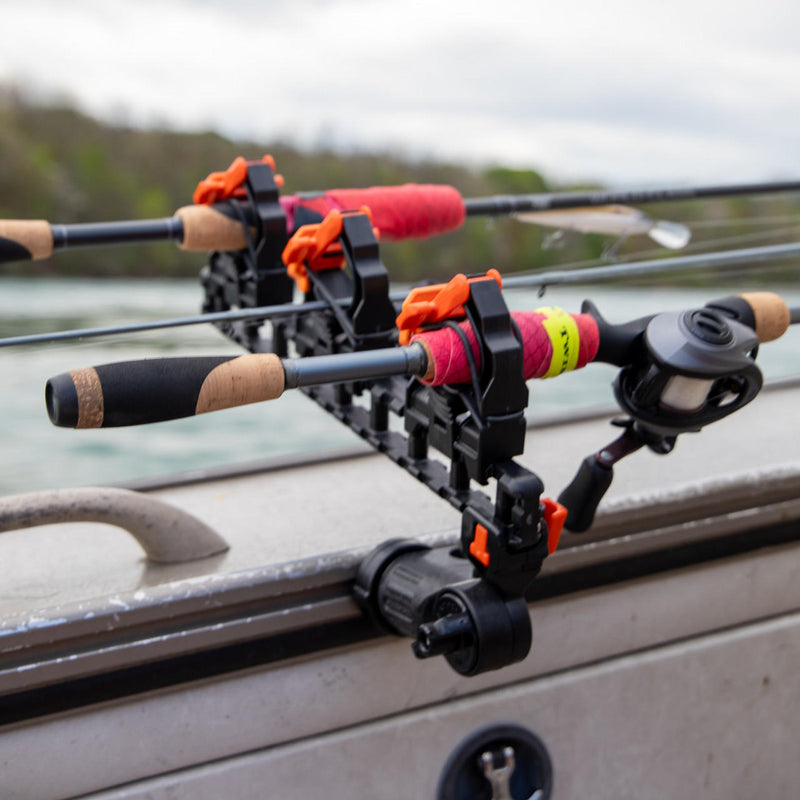 Load image into Gallery viewer, YakAttack - SideStage Pro Rod Rack with TurnKey Adapters
