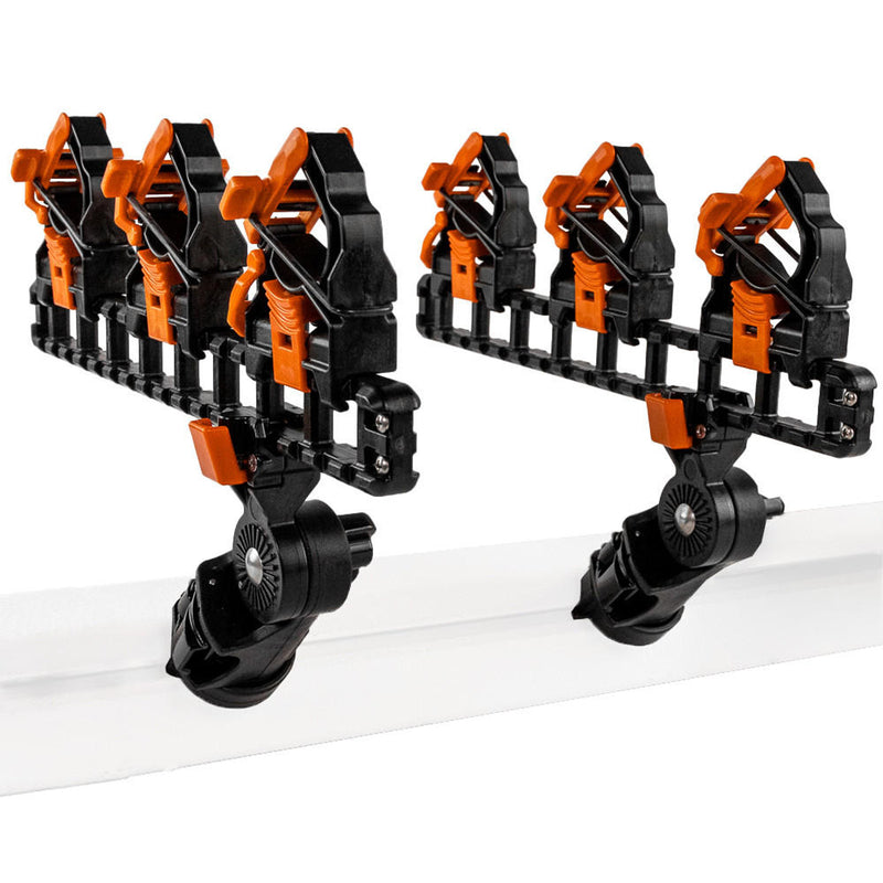 Load image into Gallery viewer, YakAttack - SideStage Pro Rod Rack with TurnKey Adapters
