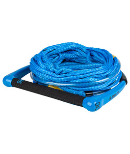 Kid's Combo - 13 in. Hide Grip  0.94 in. Dia. w/65 ft. 6-Sect. PE Rope - Blue - 2027