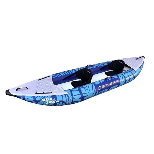 Duo 340 Package - 2 Person HDDS Kayak - 2x Paddles, Pump, Seats & Bag
