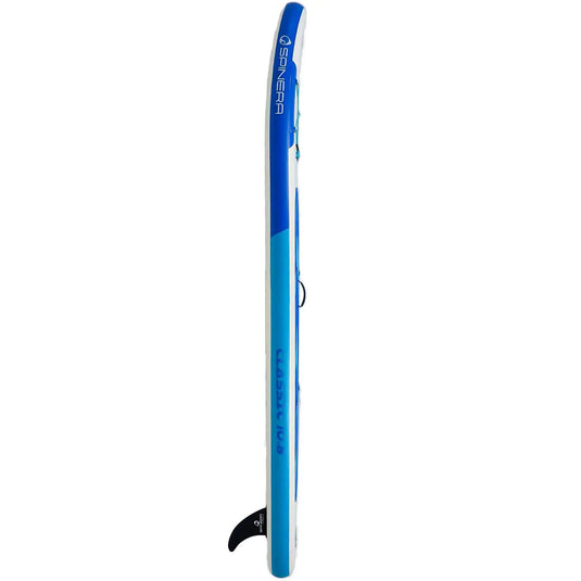 Classic iSUP HDDS - w/ Kayak Seat, ALU Paddle, Leash, Pump & Bag - 10ft8 - Blue