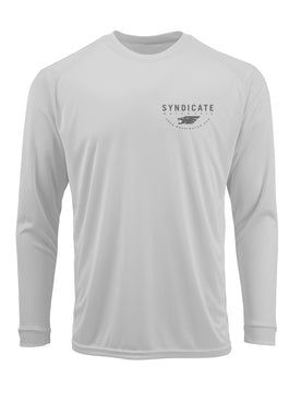 Syndicate Sun Shield LS Crew - Mist Grey - 2025