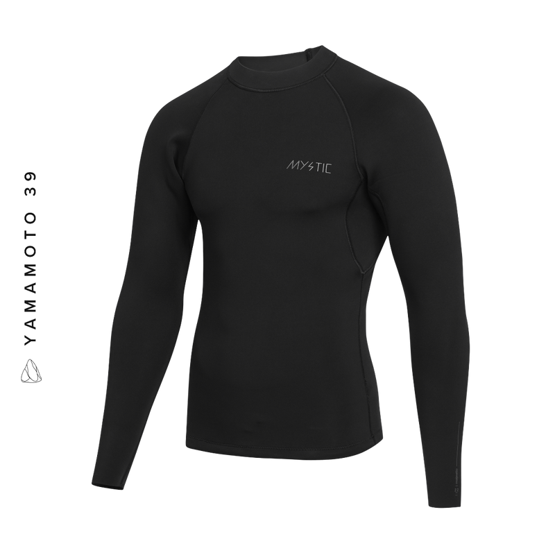Load image into Gallery viewer, Majestic Surf Top L/S 2mm - Black - 2025
