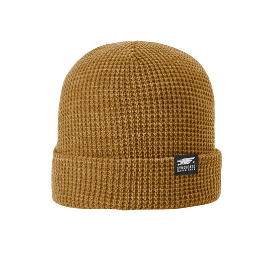 Syndicate Rolled Beanie - Wheat - 2025