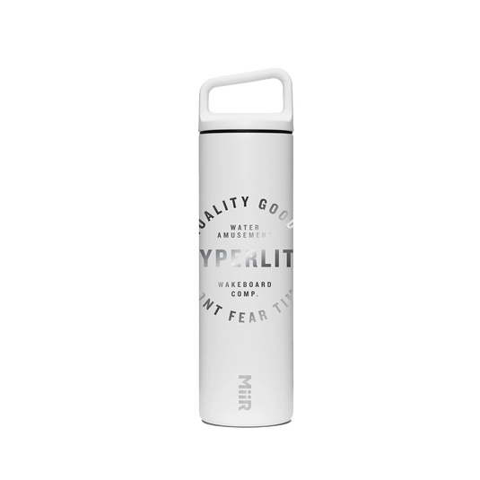 Insulated 20oz Bottle - White - 2025