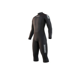 Brand 3/2mm Back Zip Longarm Short Leg- Black - 2024